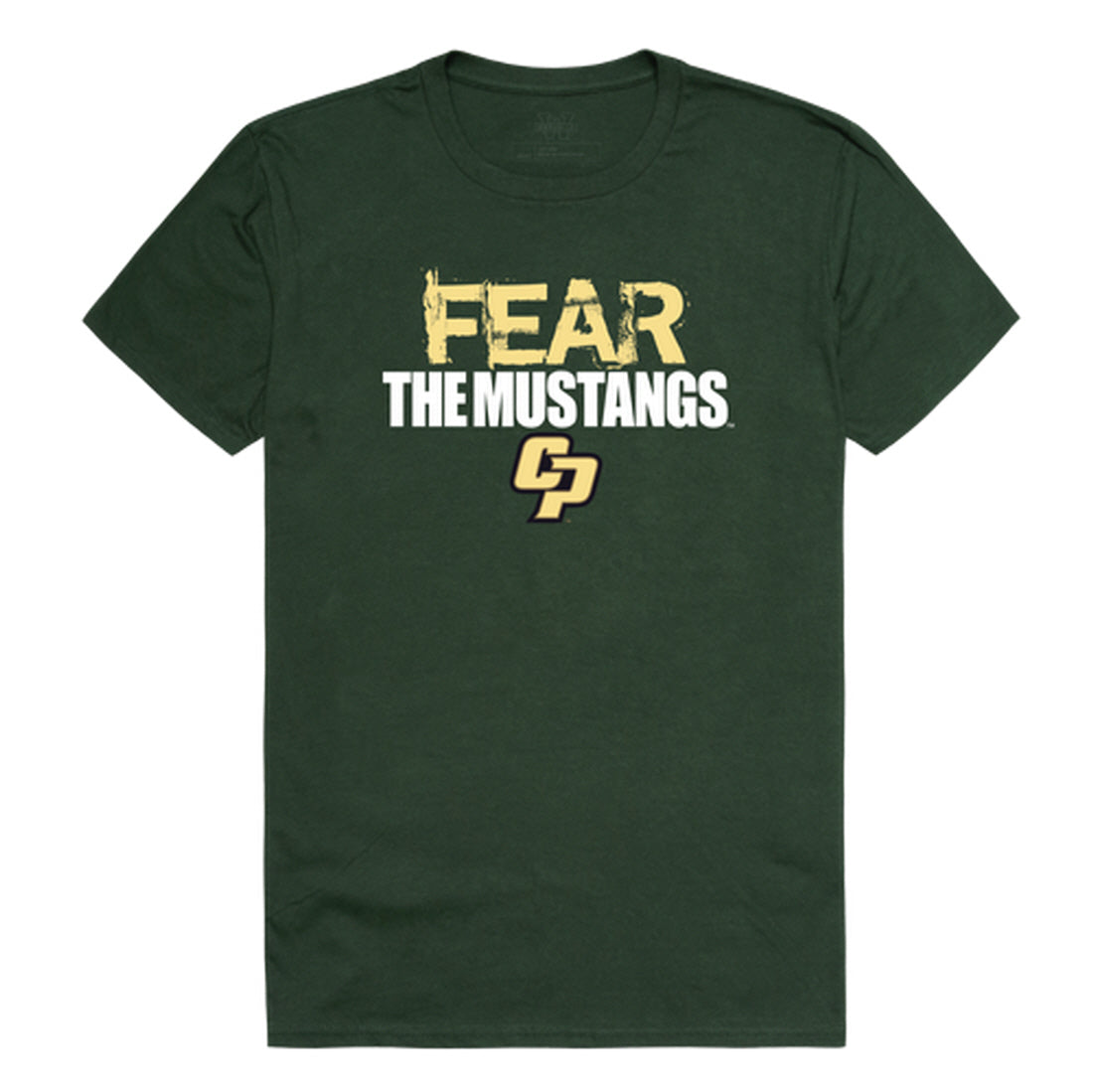 Cal Poly California Polytechnic State University Mustangs Fear College Tee T-Shirt