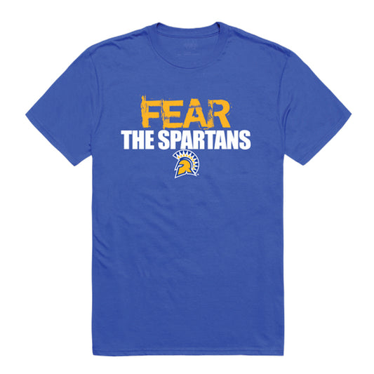 SJSU San Jose State University Spartans Fear College Tee T-Shirt