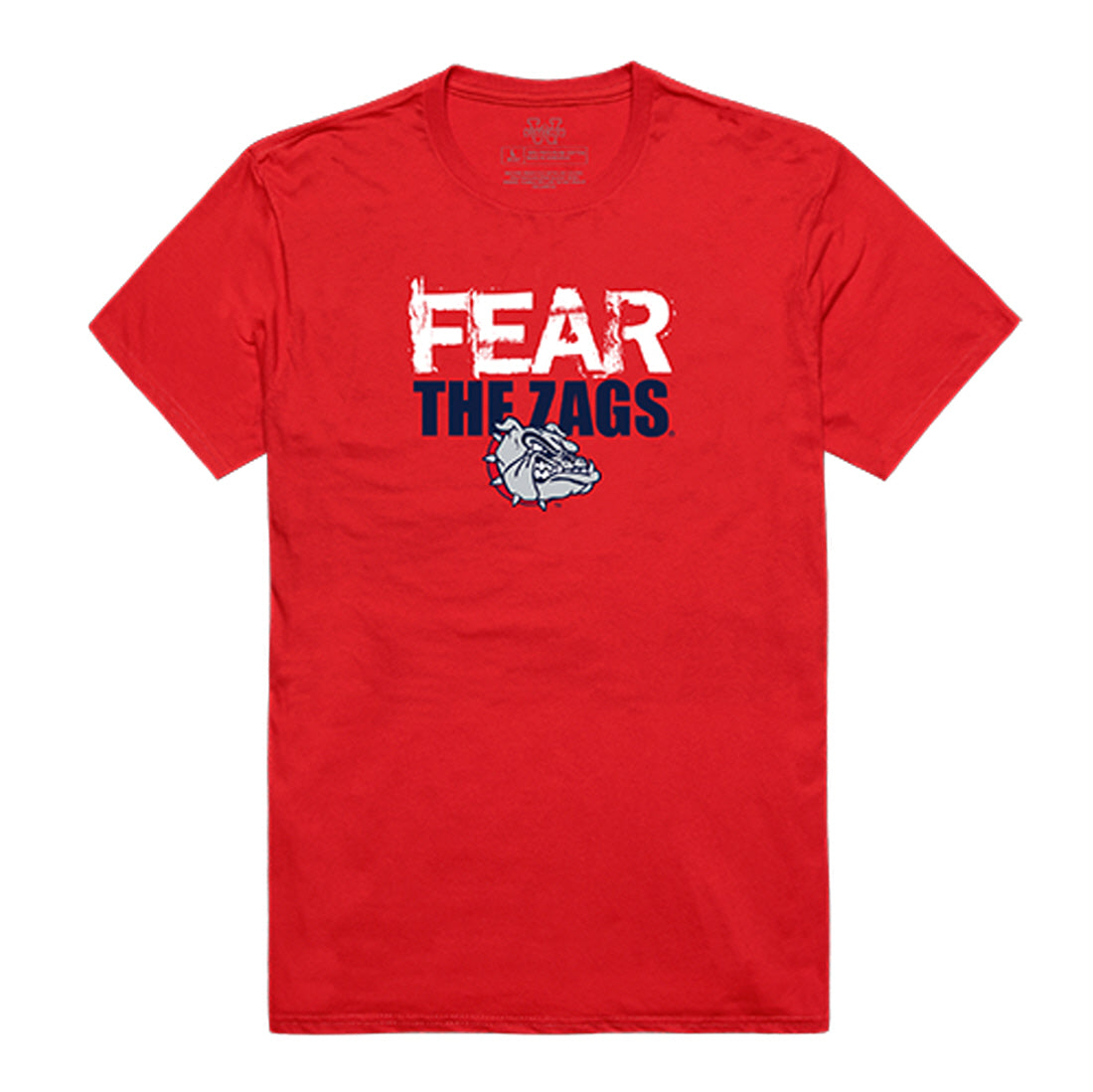 Gonzaga University Bulldogs Fear College Tee T-Shirt