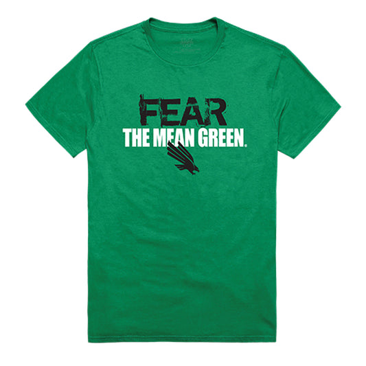 UNT University of North Texas Mean Green Fear College Tee T-Shirt