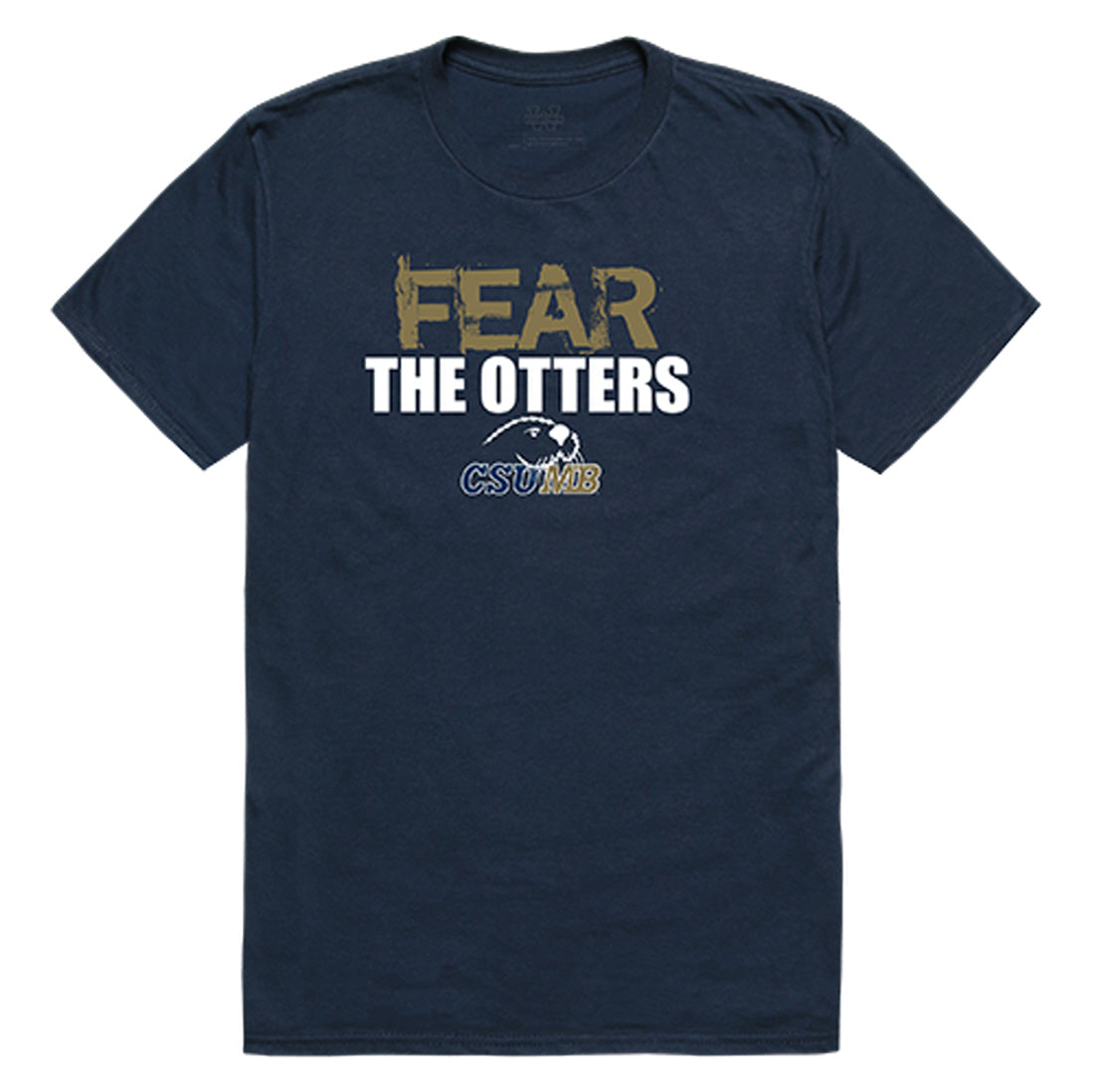 California State University Monterey Bay Otters Fear College Tee T-Shirt