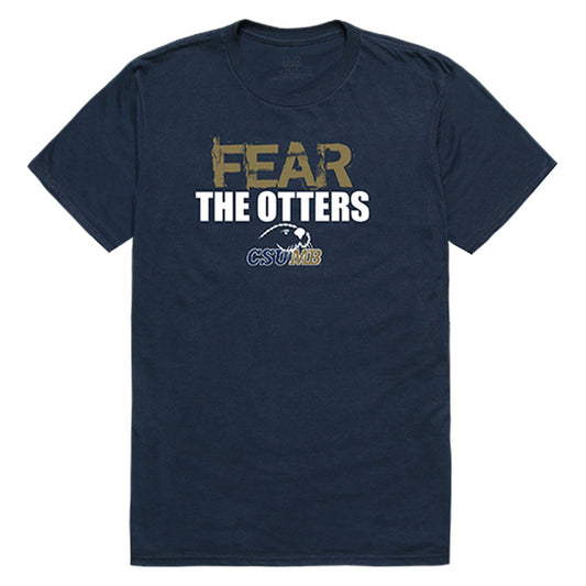 California State University Monterey Bay Otters Fear College Tee T-Shirt