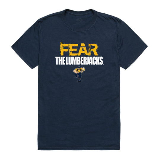 NAU Northern Arizona University Lumberjacks Fear College Tee T-Shirt