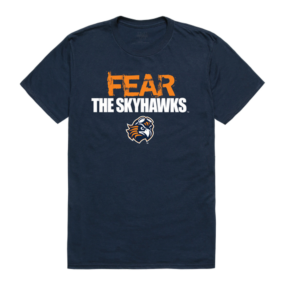 University of Tennessee at Martin Skyhawks Fear College Tee T-Shirt