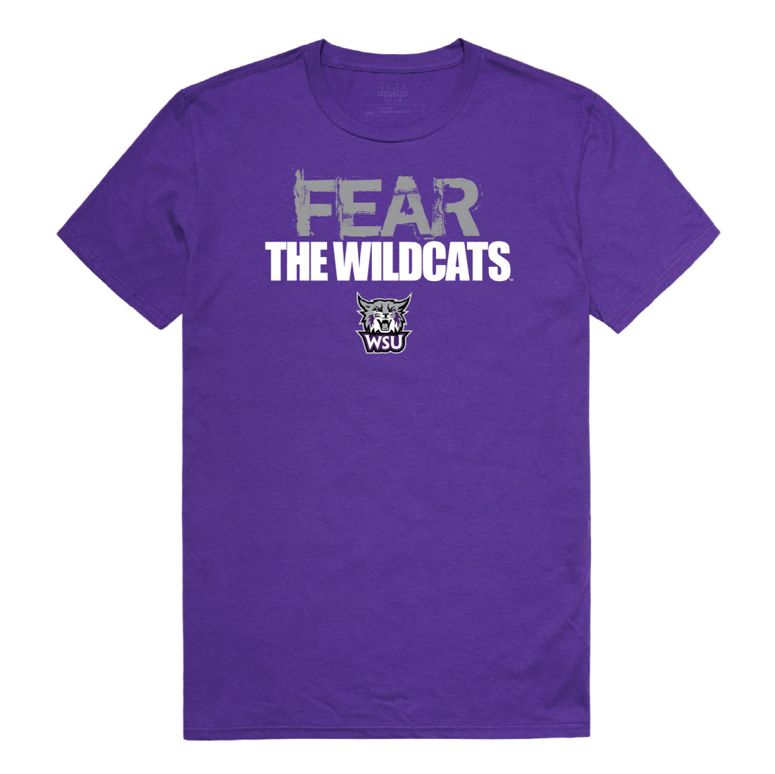 Weber State University Wildcats Fear College Tee T-Shirt