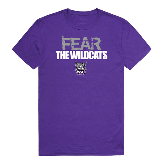 Weber State University Wildcats Fear College Tee T-Shirt