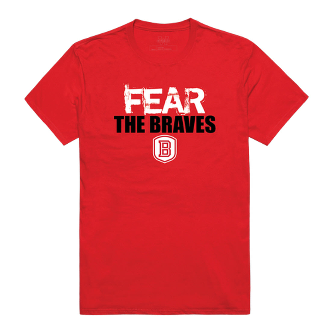 Bradley University Braves Fear College Tee T-Shirt