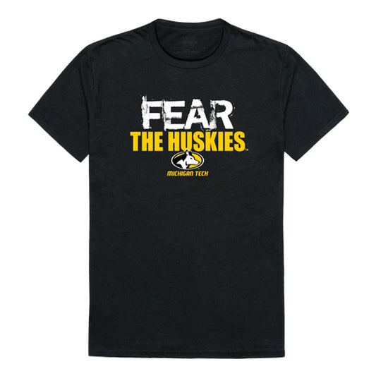 Michigan Technological University Huskies Fear College Tee T-Shirt