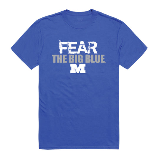 Millikin University Big Blue Fear College Tee T-Shirt