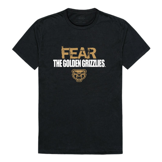 Oakland University Golden Grizzlies Fear College Tee T-Shirt