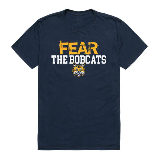 Quinnipiac University Bobcats Fear College Tee T-Shirt