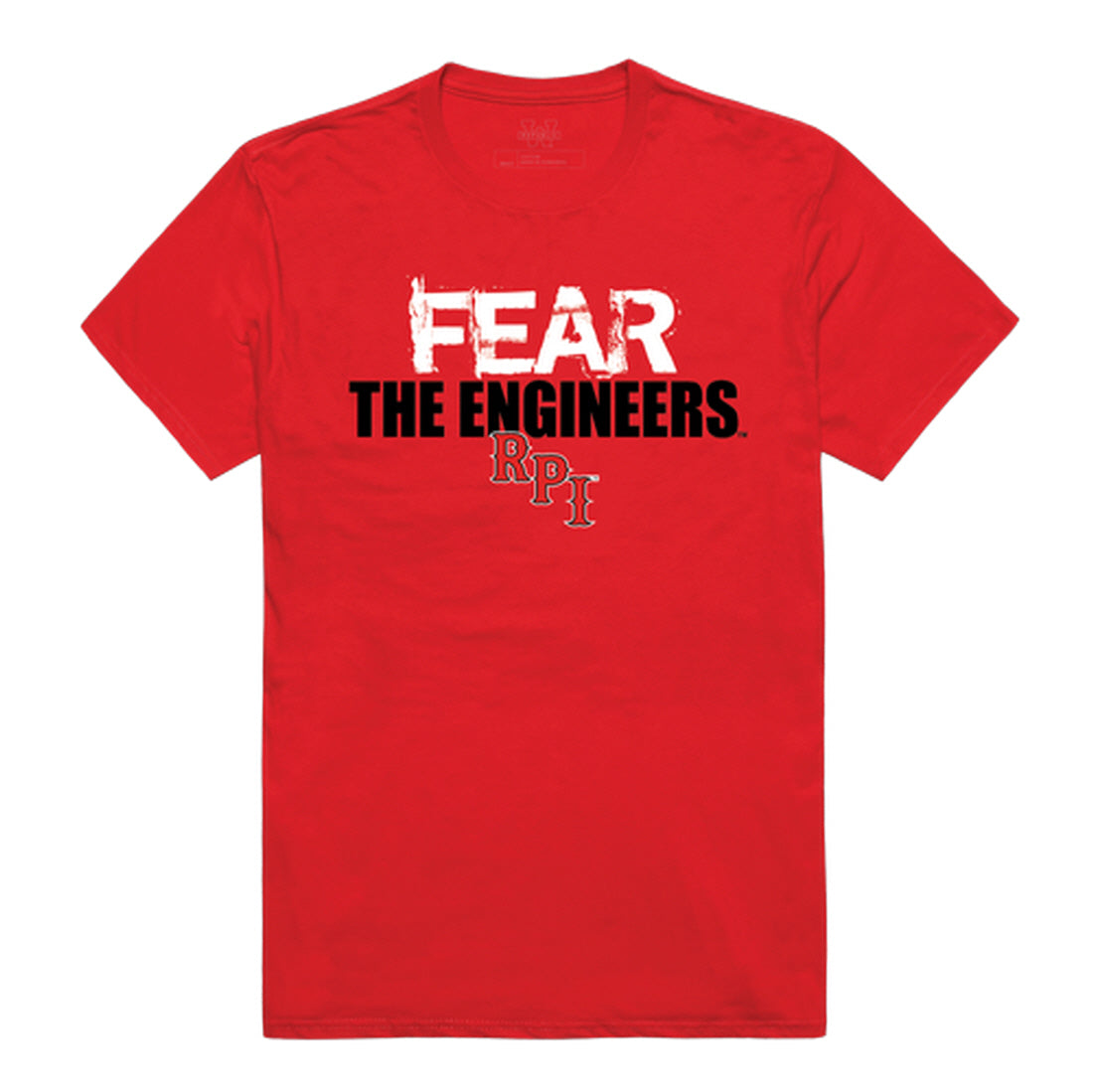 RPI Rensselaer Polytechnic Institute Engineers Fear College Tee T-Shirt