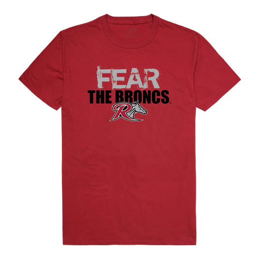 Rider University Broncs Fear College Tee T-Shirt