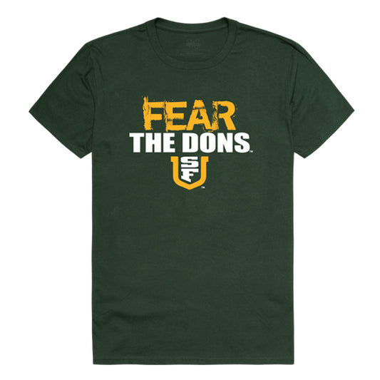 USFCA University of San Francisco Dons Fear College Tee T-Shirt