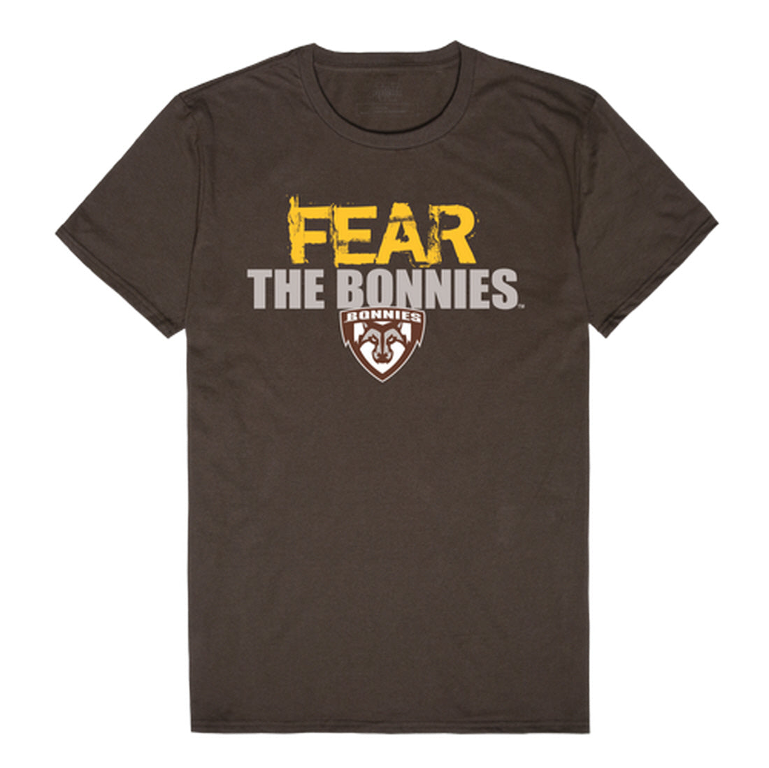 St. Bonaventure University Bonnies Fear College Tee T-Shirt