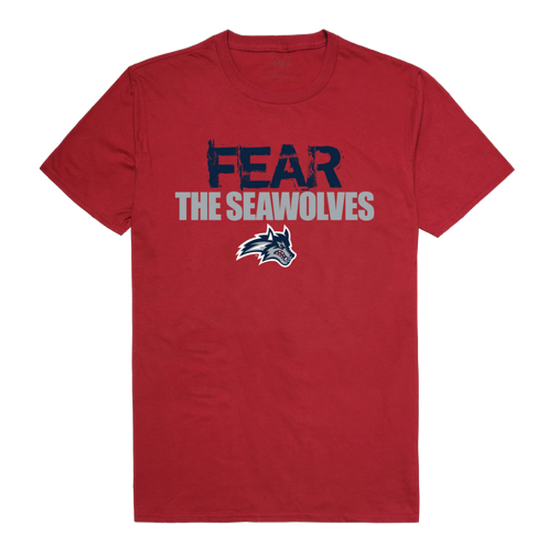 Stony Brook University Seawolves Fear College Tee T-Shirt