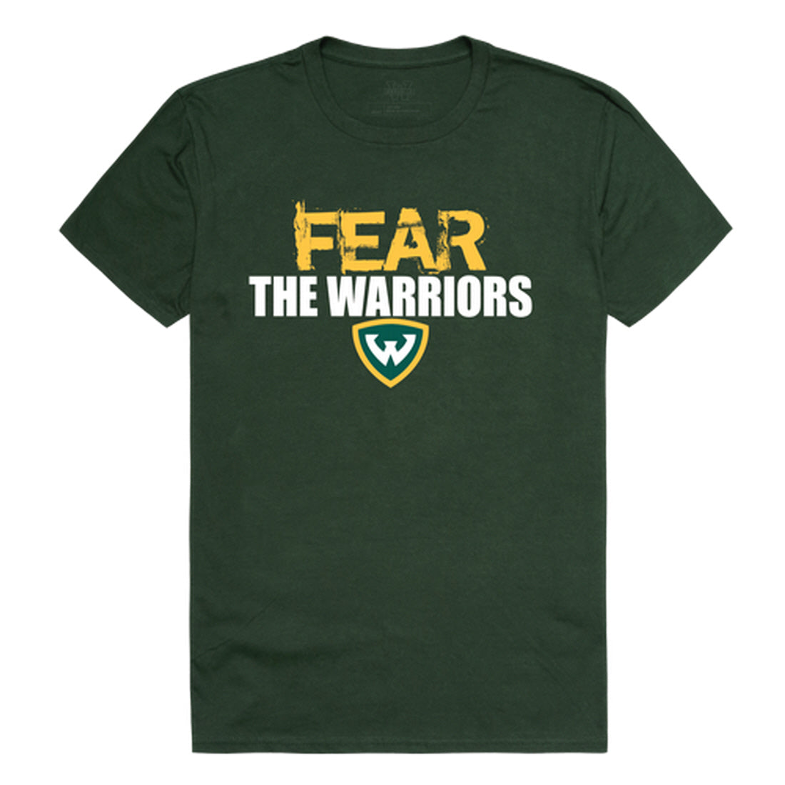 Wayne State University Warriors Fear College Tee T-Shirt