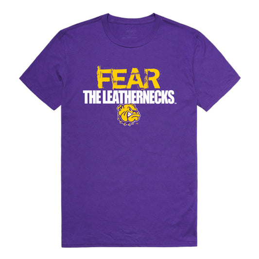 Western Illinois University Leathernecks Fear College Tee T-Shirt