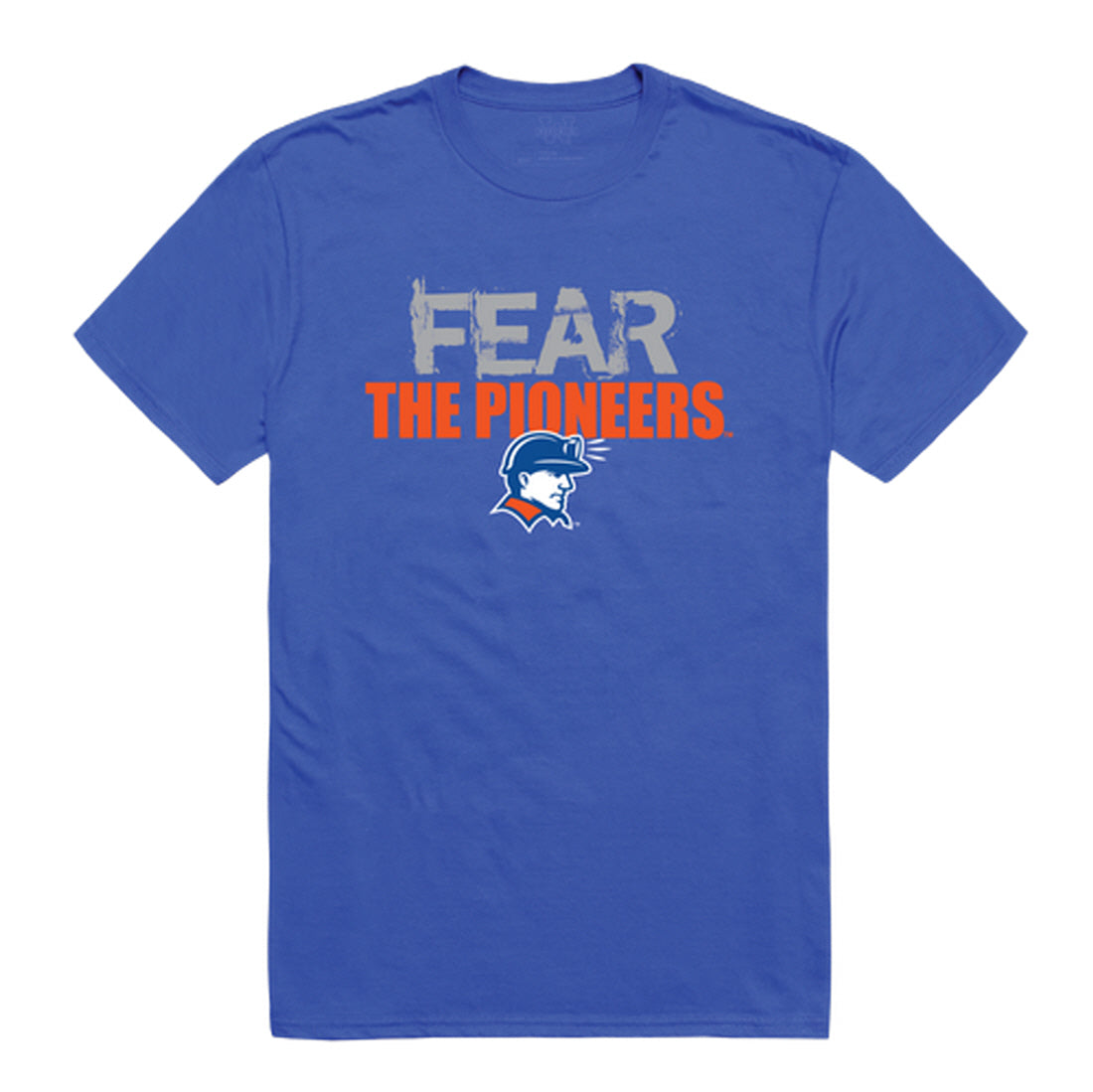 UW University of Wisconsin Platteville Pioneers Fear College Tee T-Shirt