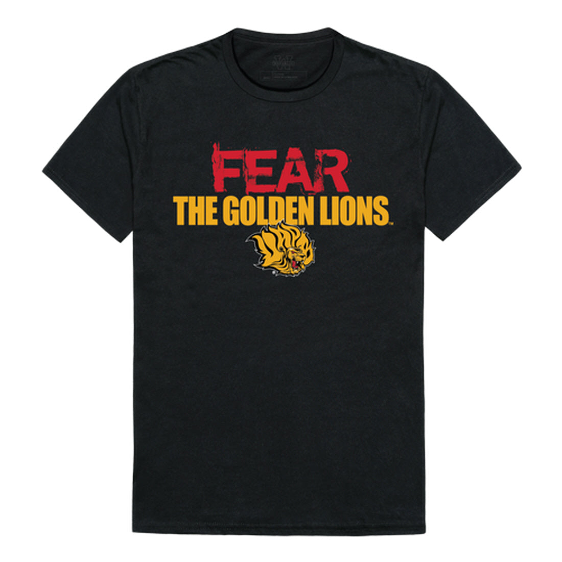 University of Arkansas at Pine Bluff Golden Lions Fear College Tee T-Shirt