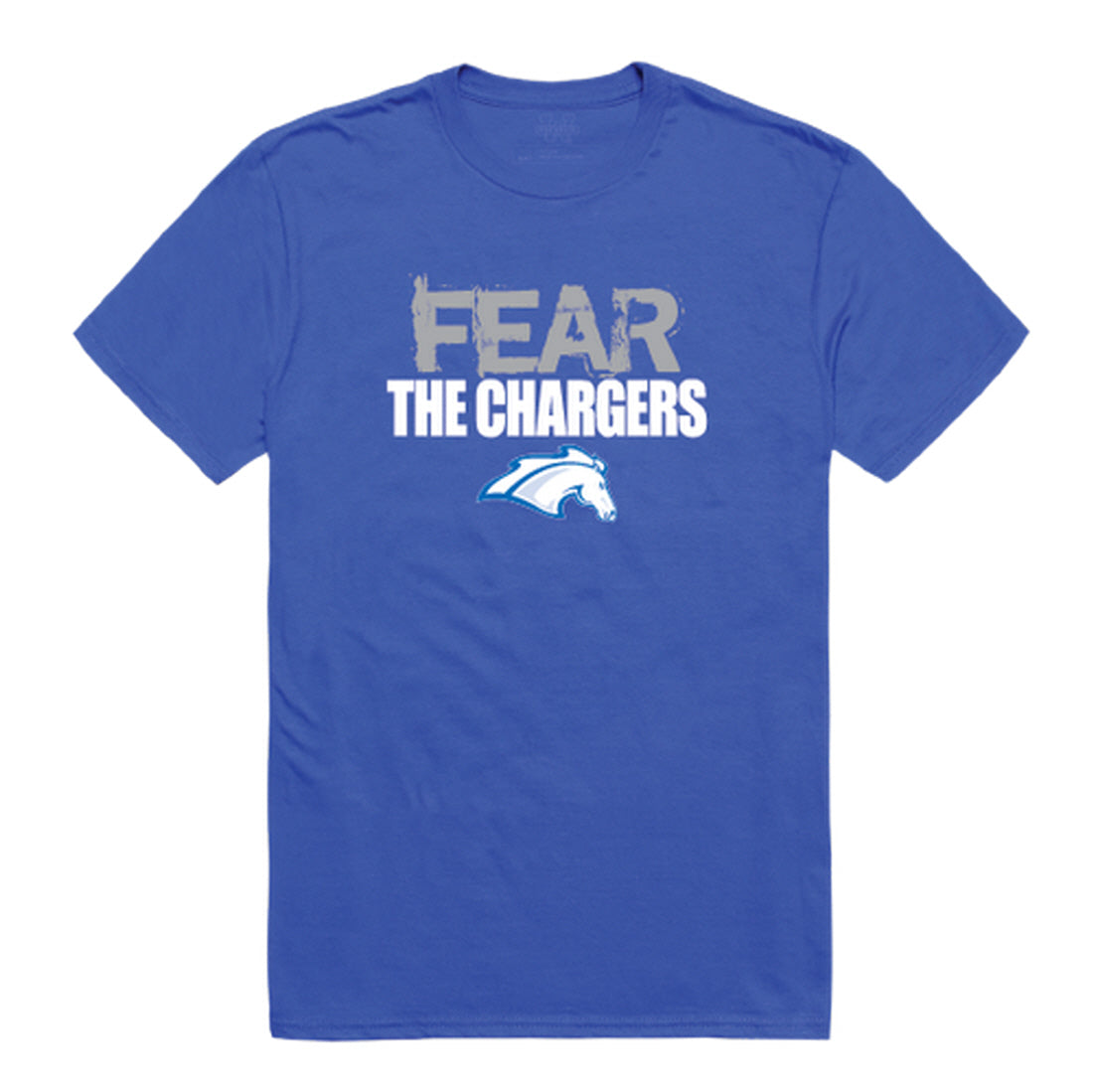 University of Alabama Huntsville Chargers Fear College Tee T-Shirt