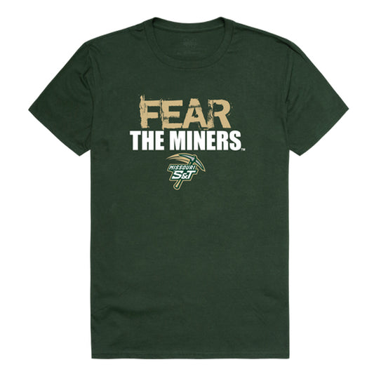 Missouri University of Science and Technology Miners Fear College Tee T-Shirt