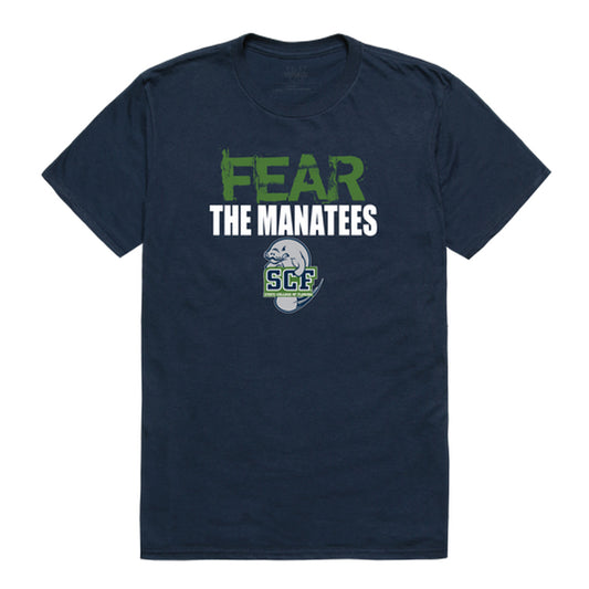 State College of Florida Manatee Fear College Tee T-Shirt