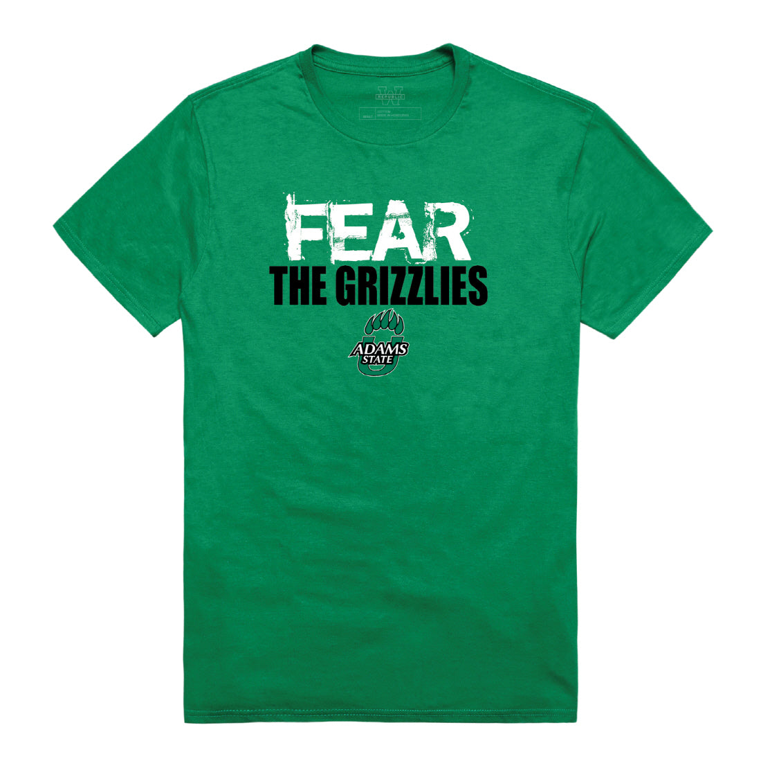 Adams State University Grizzlies Fear College Tee T-Shirt