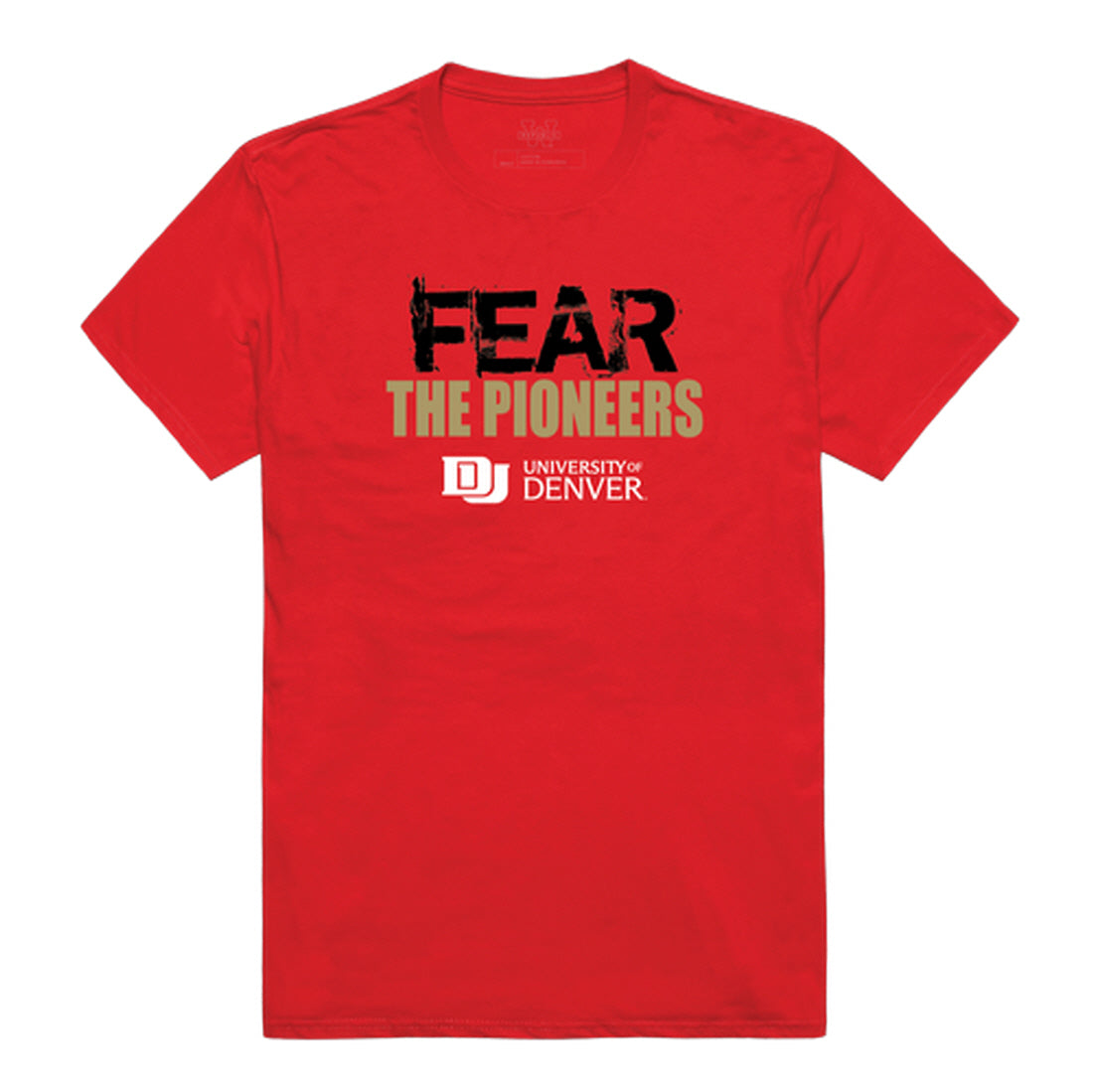 Denver Pioneers Fear College Tee T-Shirt