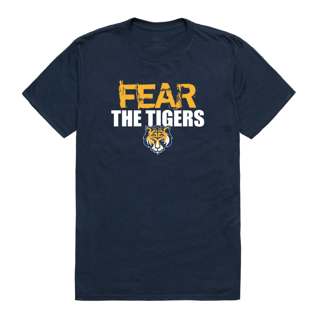 QCC Queensborough Tigers Fear College Tee T-Shirt