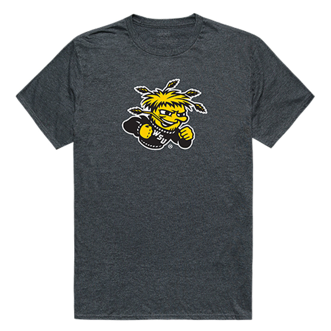 WSU Wichita State University Shockers Cinder College Tee T-Shirt