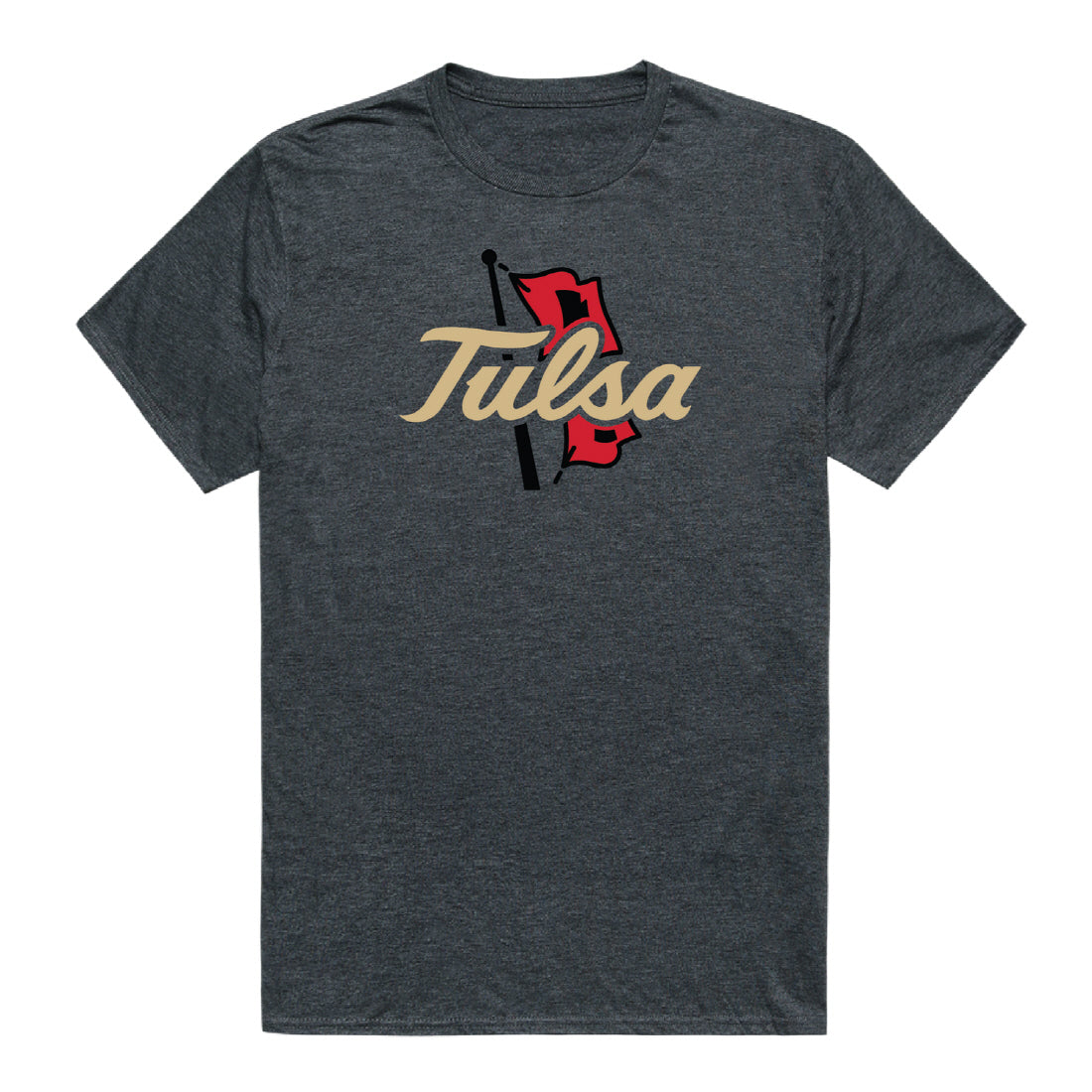 University of Tulsa Golden Hurricane Cinder College Tee T-Shirt