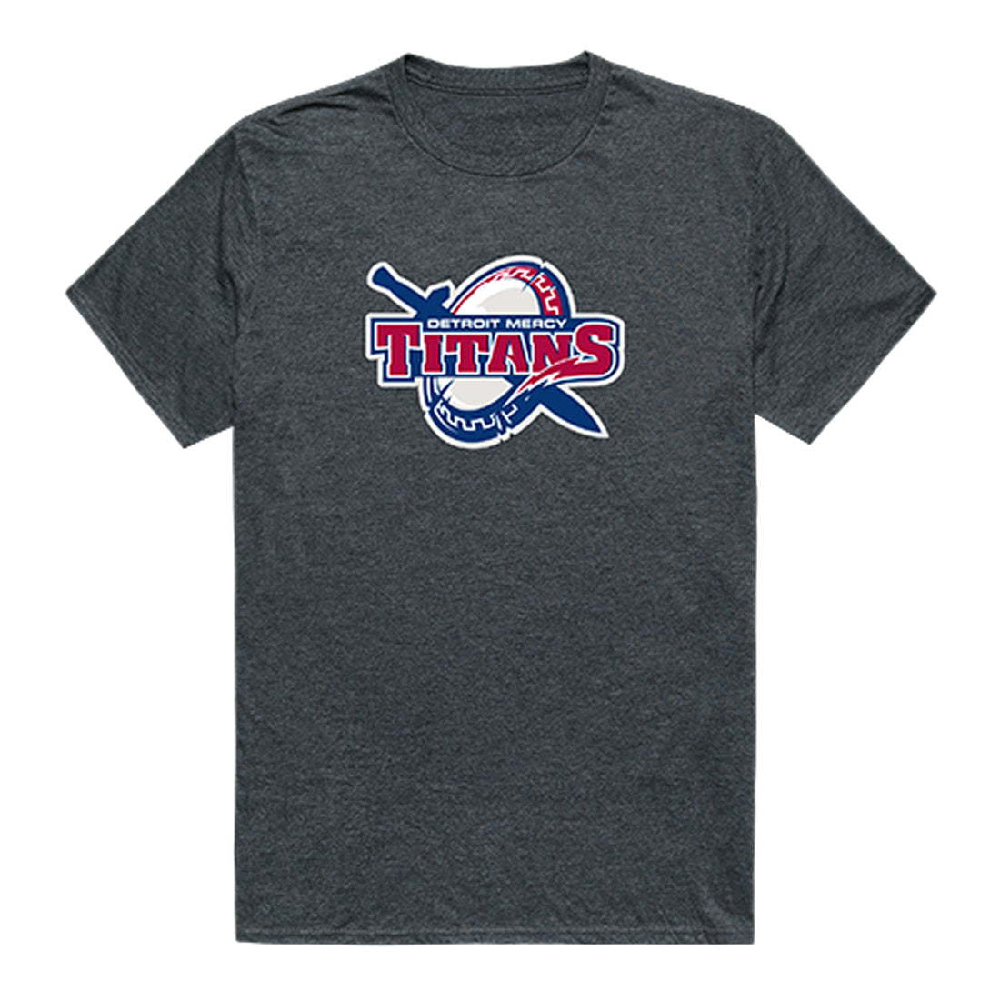 University of Detroit Mercy Titans Cinder College Tee T-Shirt