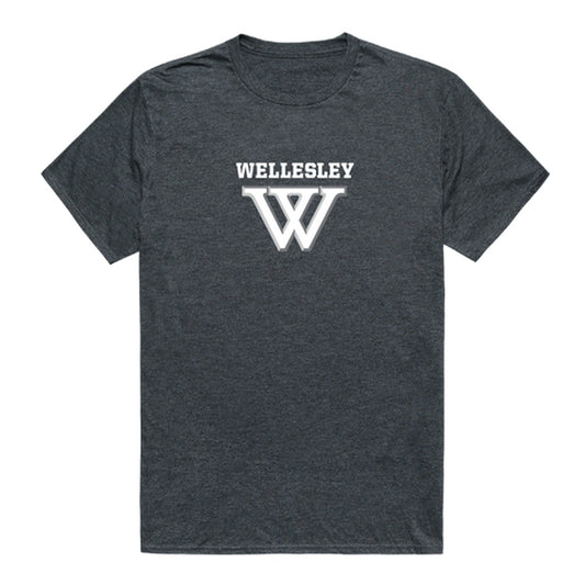 Wellesley College Blue Cinder College Tee T-Shirt