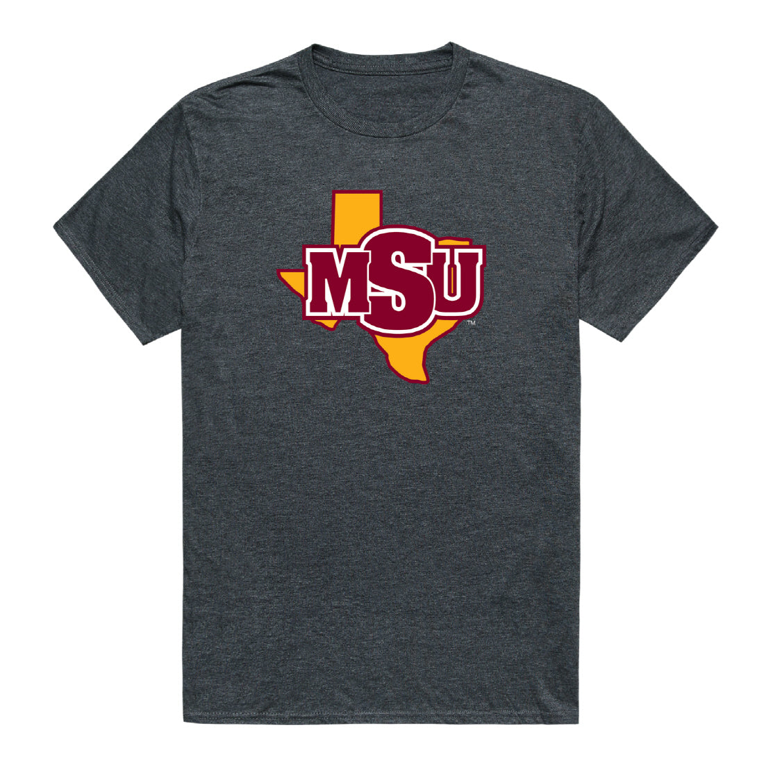 Midwestern State University Mustangs Cinder College Tee T-Shirt