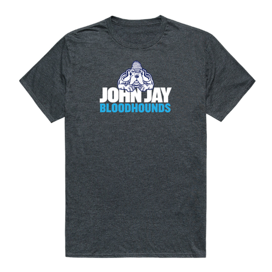 John Jay College Bloodhounds Cinder College Tee T-Shirt