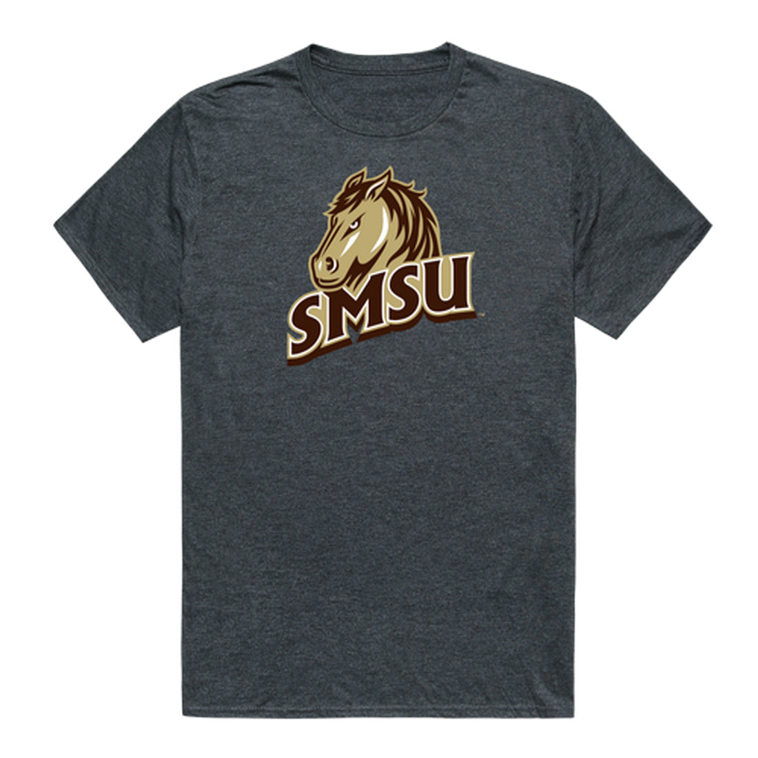 Southwest Minnesota State Mustangs Cinder College Tee T-Shirt