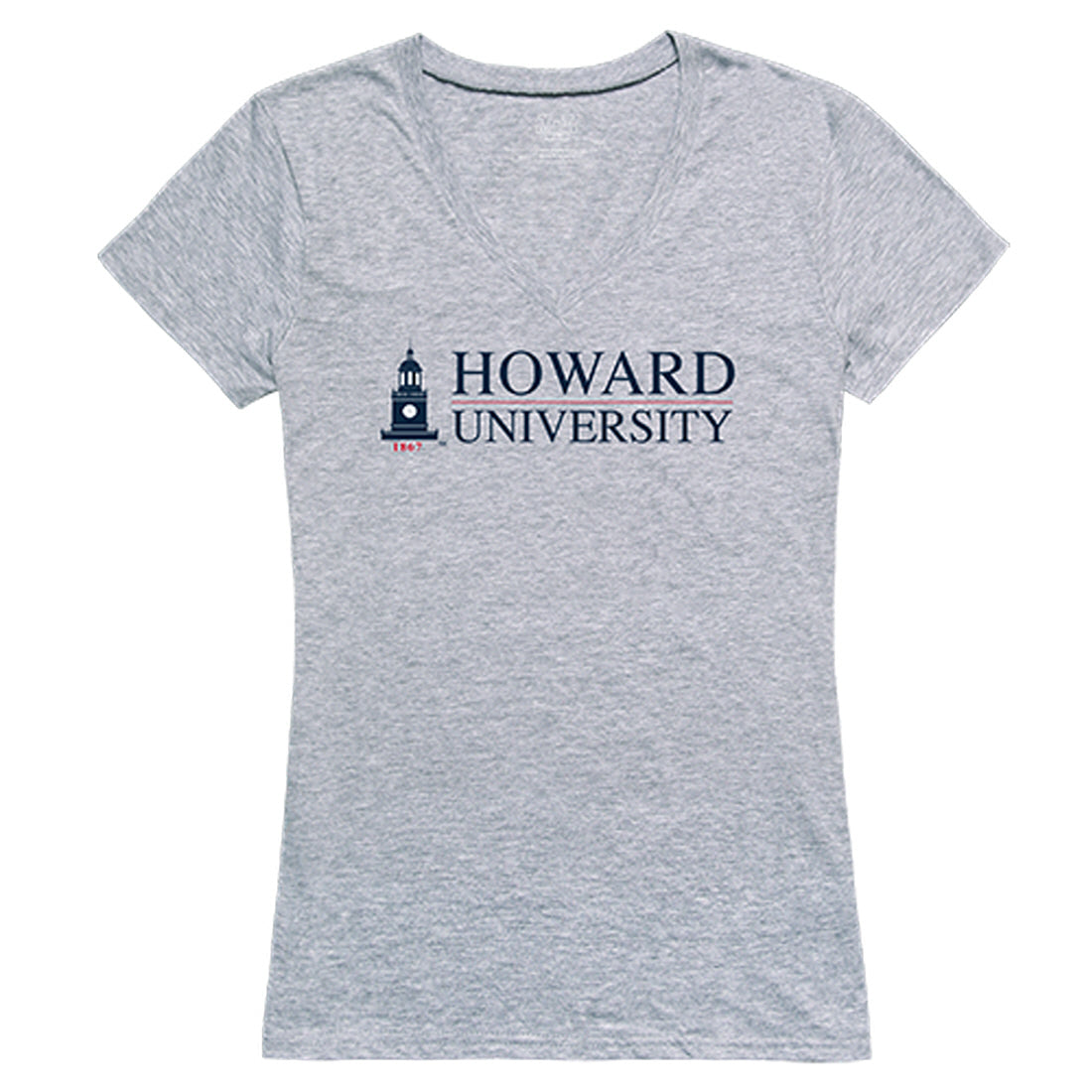 Howard University Bison Women's Seal Tee T-Shirt