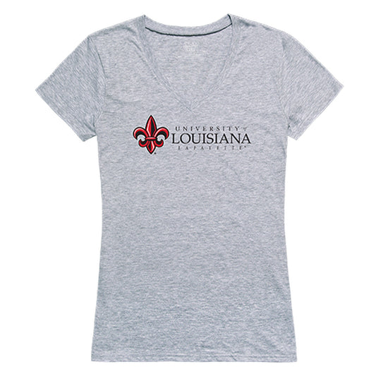 UL University of Louisiana at Lafayette Women's Seal Tee T-Shirt