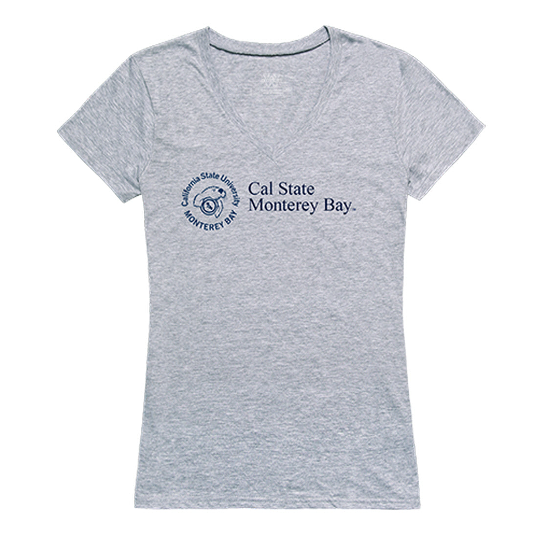 California State University Monterey Bay Otters Women's Seal Tee T-Shirt