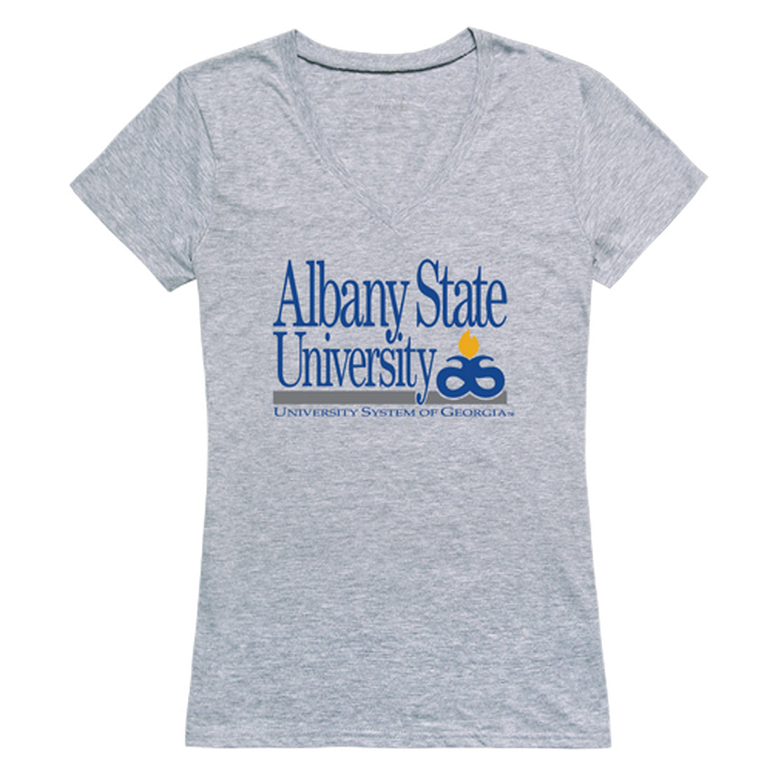 Albany State University Golden Rams Women's Seal Tee T-Shirt