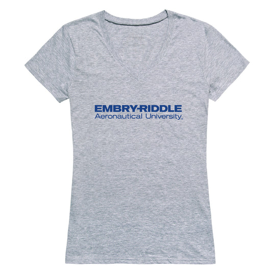 ERAU Embry–Riddle Aeronautical University Eagles Women's Seal Tee T-Shirt