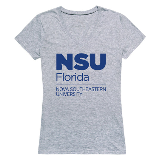 NSU Nova Southeastern University Sharks Women's Seal Tee T-Shirt