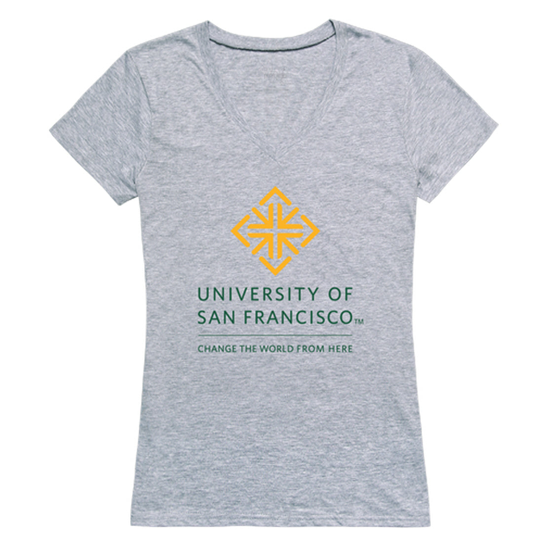 USFCA University of San Francisco Dons Women's Seal Tee T-Shirt