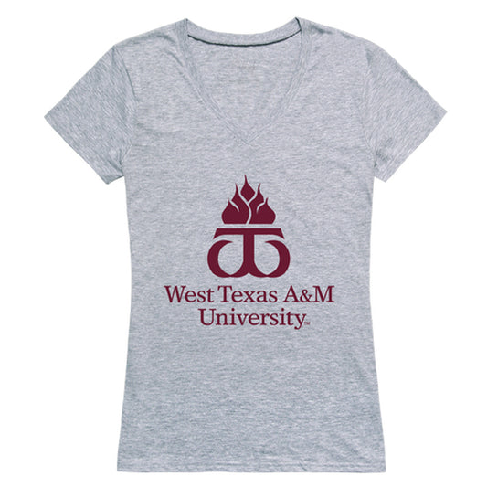 WTAMU West Texas A&M University Buffaloes Women's Seal Tee T-Shirt