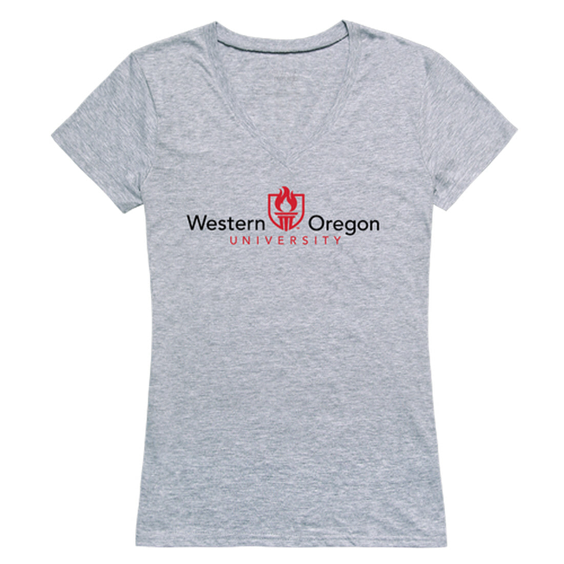 Western Oregon University Wolves Women's Seal Tee T-Shirt