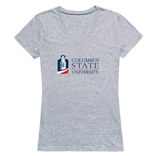 Columbus State University Cougar Women's Seal Tee T-Shirt