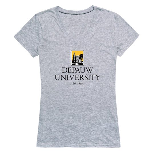 DePauw University Tigers Women's Seal Tee T-Shirt