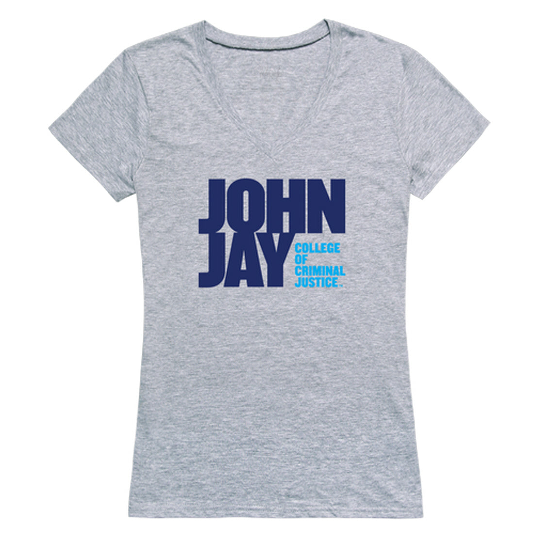 John Jay College Bloodhounds Women's Seal Tee T-Shirt