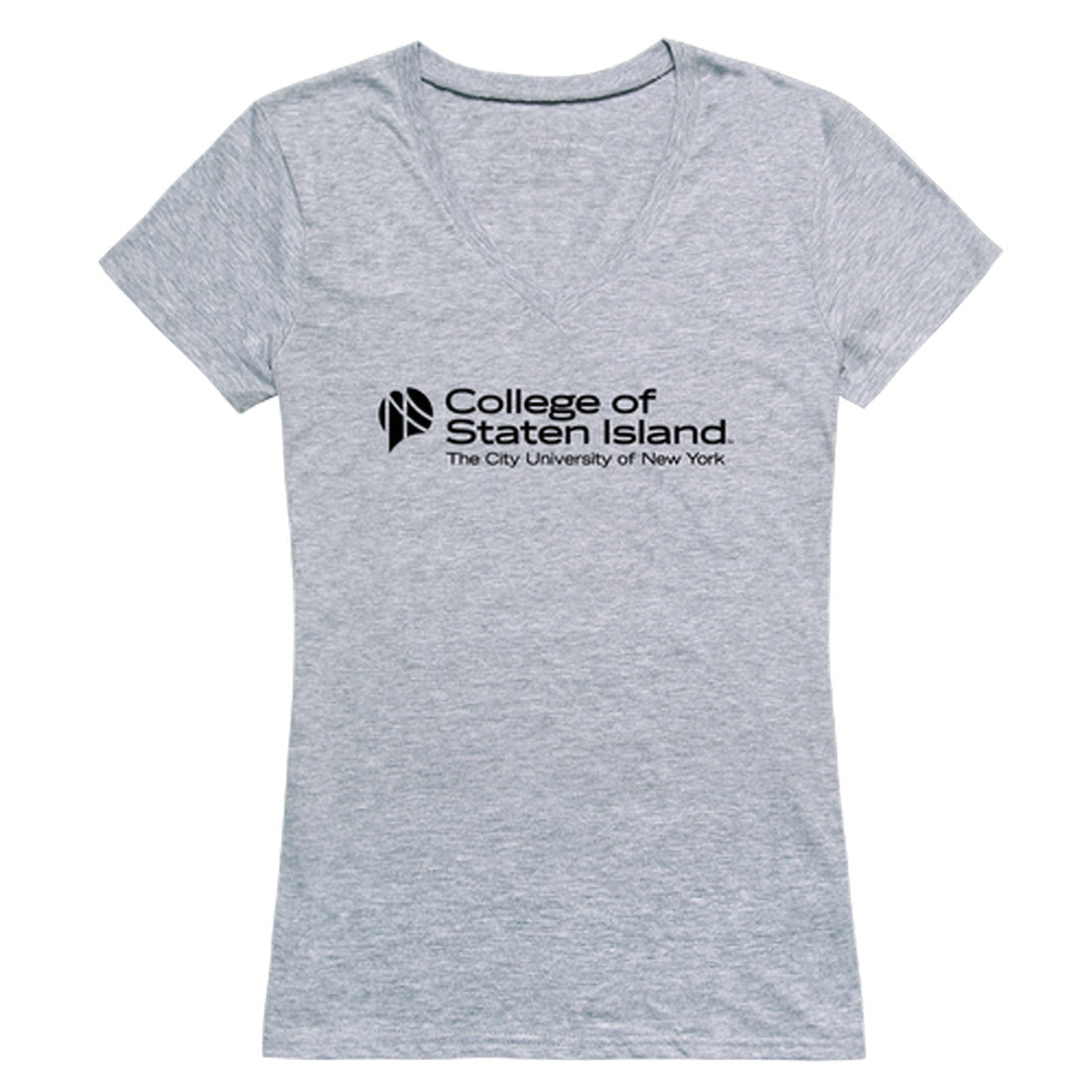 College of Staten Island Dolphins Women's Seal Tee T-Shirt